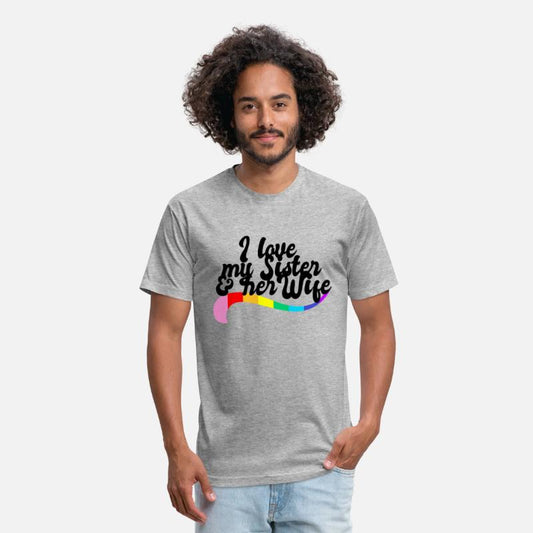 I love my sister & her wife gay sibling pride LGBT