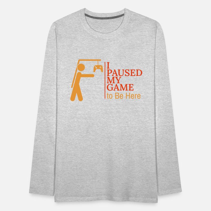 i paused my game TO BE HERE