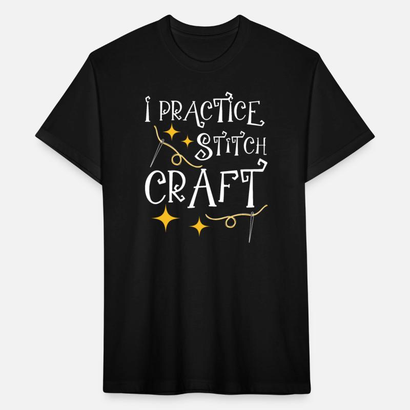 I Practice Stitch Craft Crafting Knitting Crochet