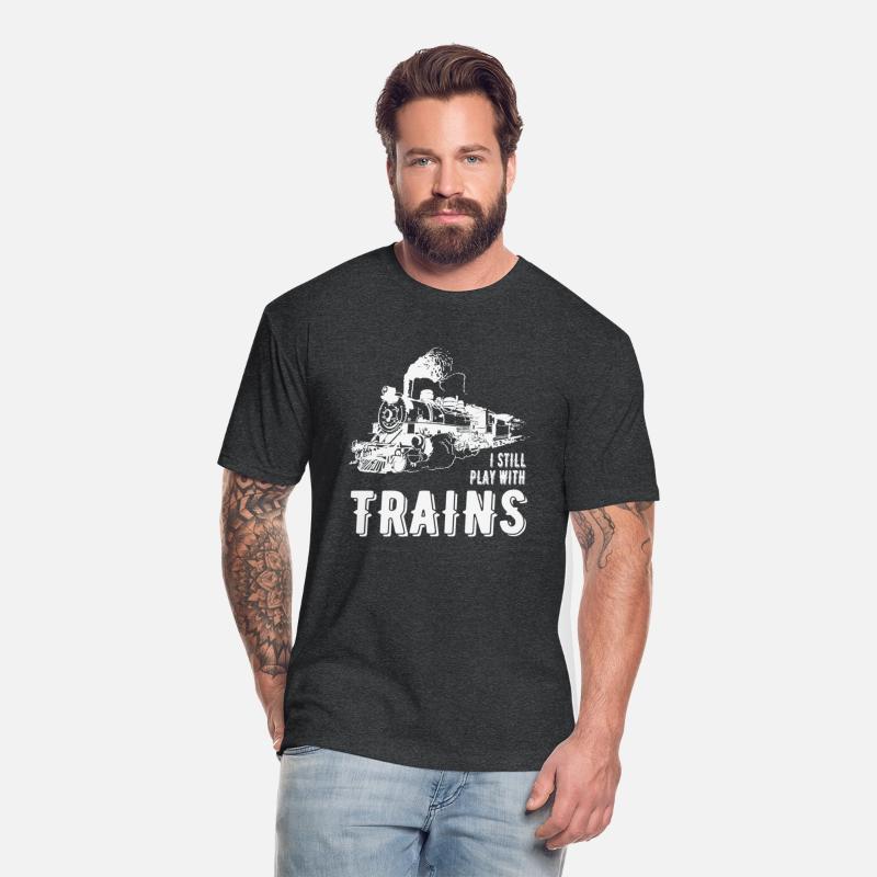 I Still Play With Trains Tshirt Design Travel