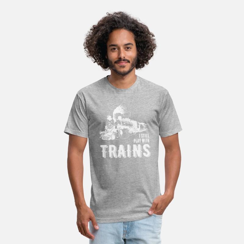I Still Play With Trains Tshirt Design Travel