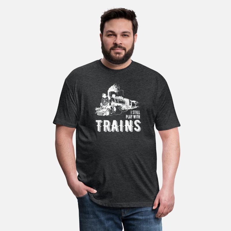 I Still Play With Trains Tshirt Design Travel