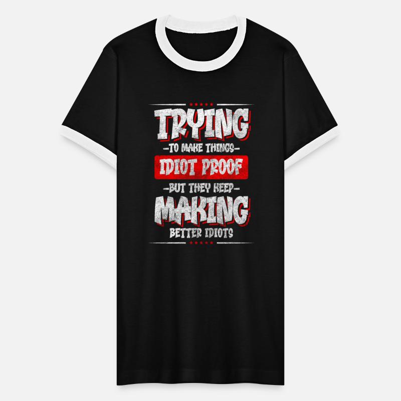 Idiot Funny Irony Partner