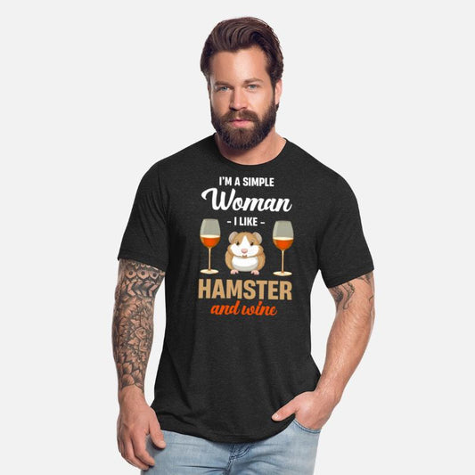I'm A Simple Woman I Love Hamsters And Wine