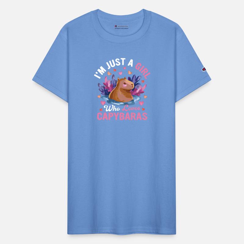 I'm Just A Girl Who Loves Capybaras Capybara Mamma