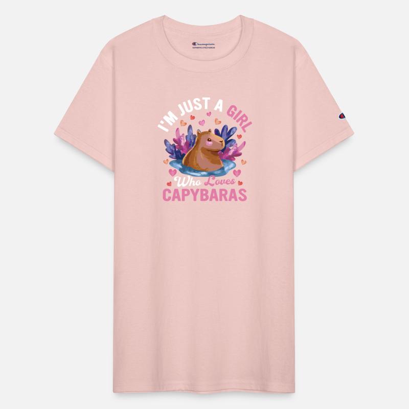 I'm Just A Girl Who Loves Capybaras Capybara Mamma