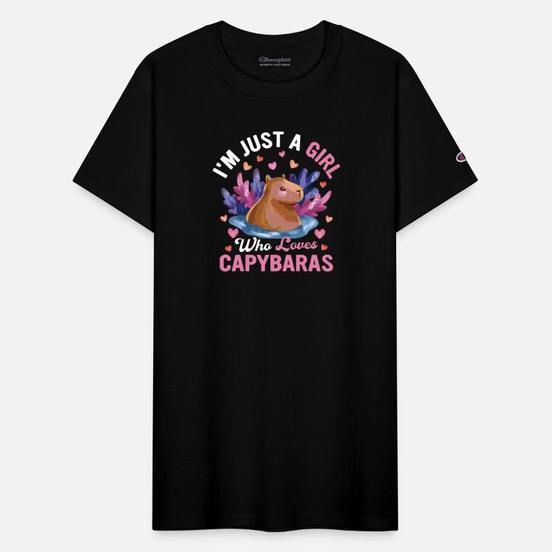 I'm Just A Girl Who Loves Capybaras Capybara Mamma