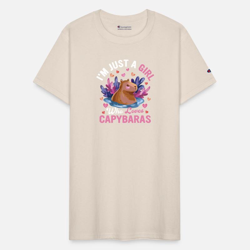 I'm Just A Girl Who Loves Capybaras Capybara Mamma