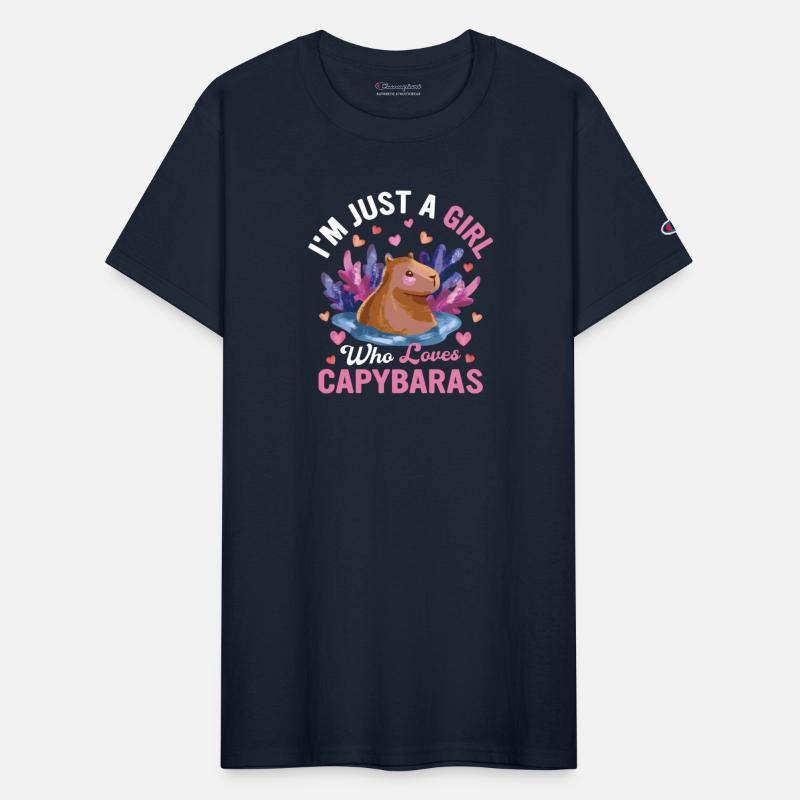 I'm Just A Girl Who Loves Capybaras Capybara Mamma