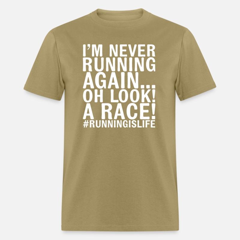I'm Never Running Again… Oh Look! A Race!