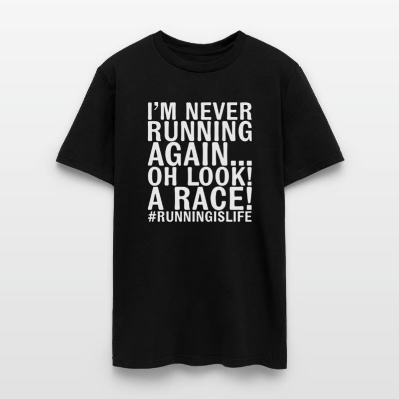 I'm Never Running Again… Oh Look! A Race!