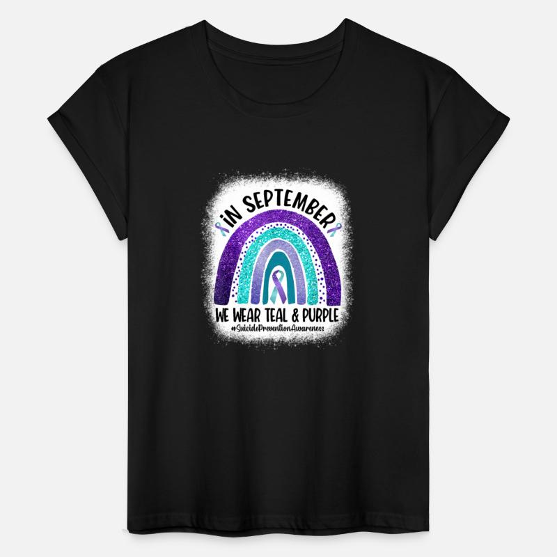InSeptember We Wear Purple Teal Suicide Prevention