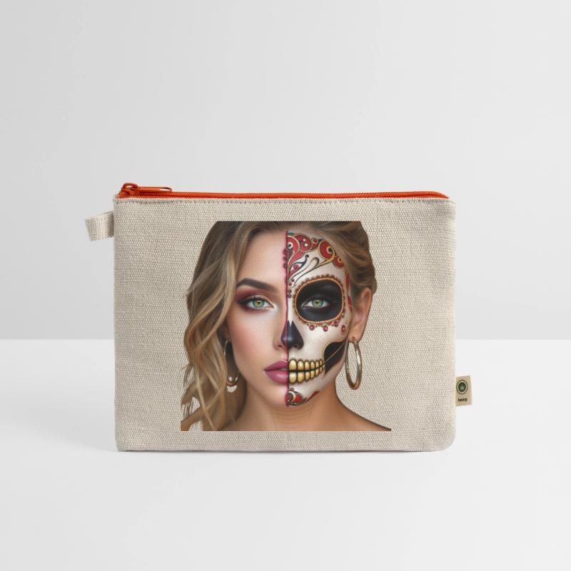 Intricate Sugar Skull Face Art