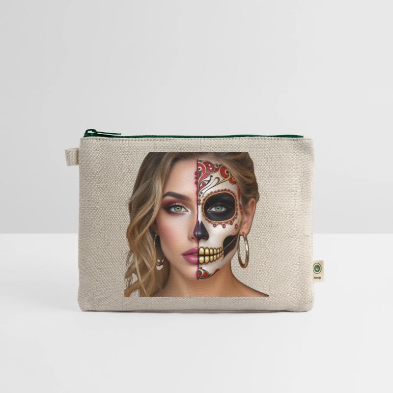 Intricate Sugar Skull Face Art