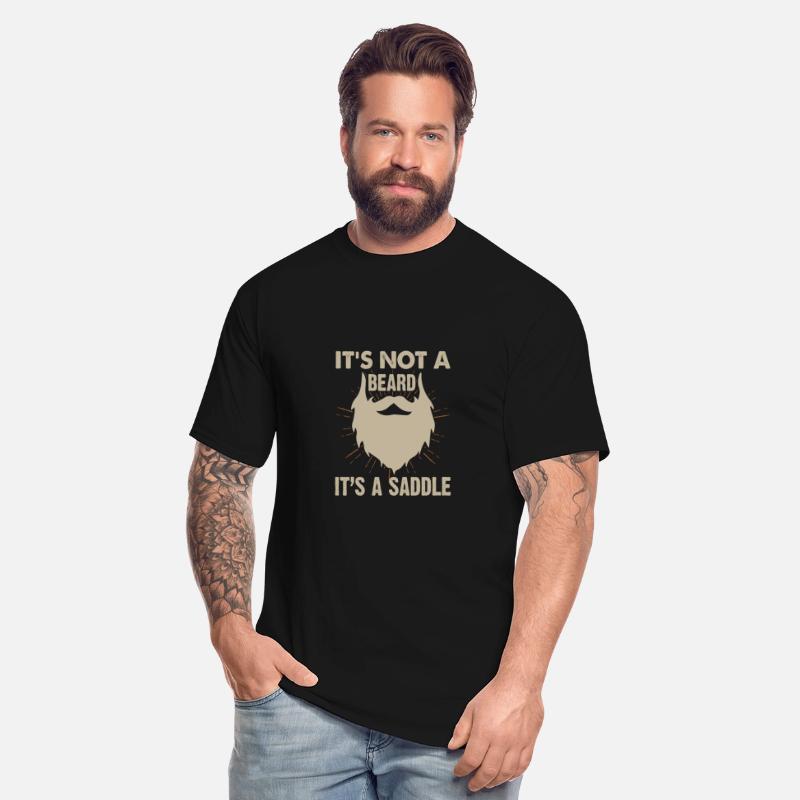 It's Not A Beard It's A Saddle Funny Bearded