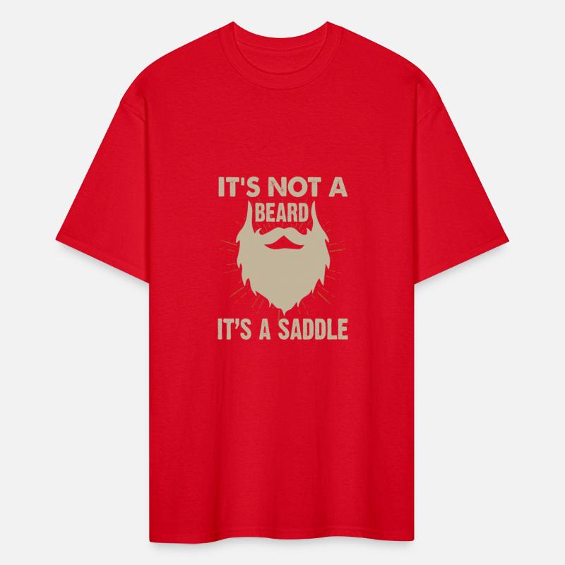 It's Not A Beard It's A Saddle Funny Bearded
