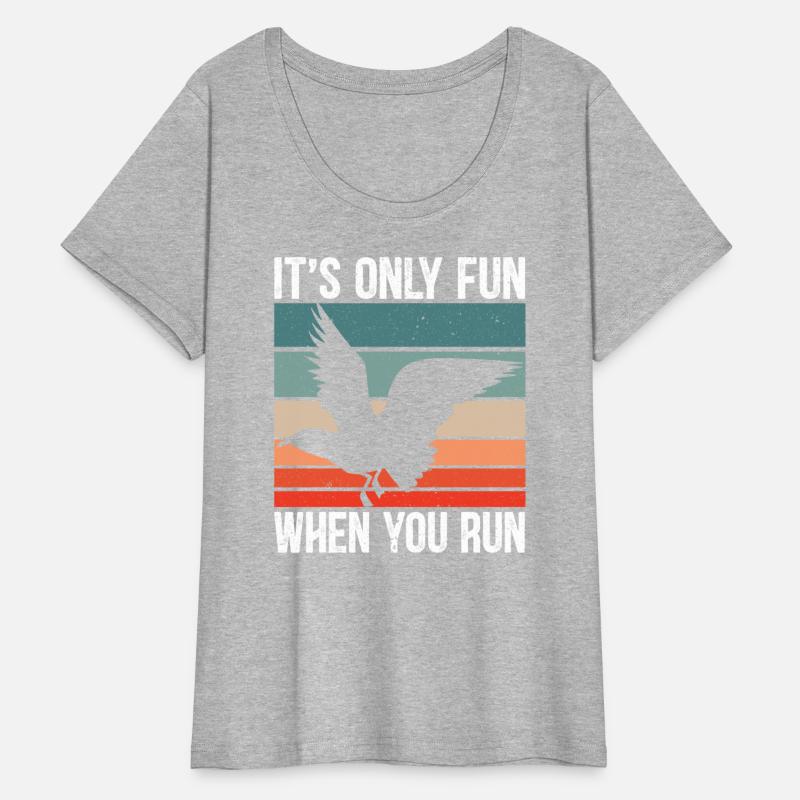 It's Only Fun When You Run Seabird Gull Seagull
