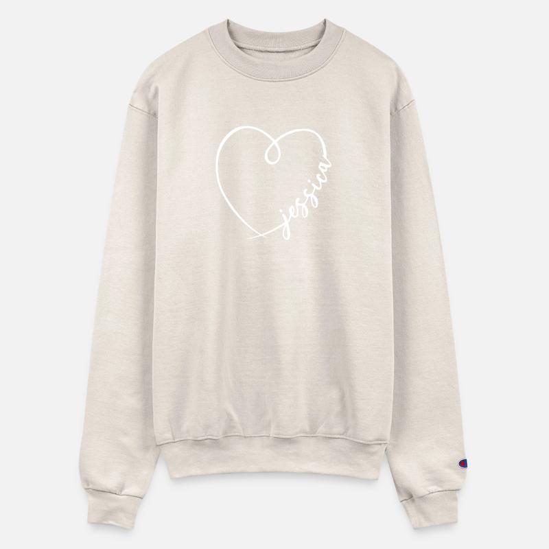 Jessica Name Heart Calligraphy