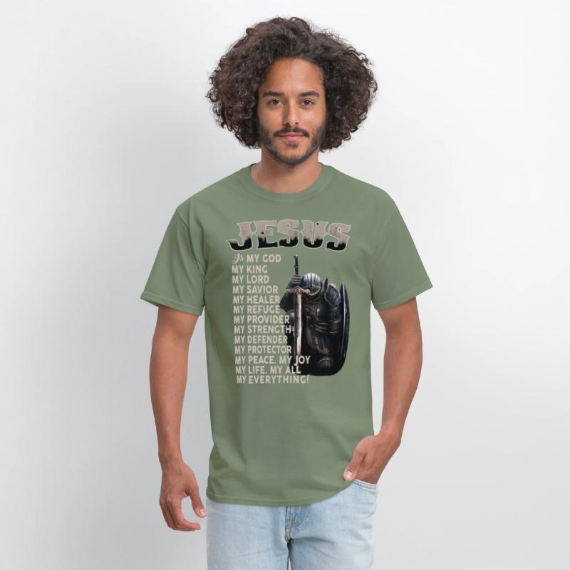 jesus is my godking lord savior healer refuge prov