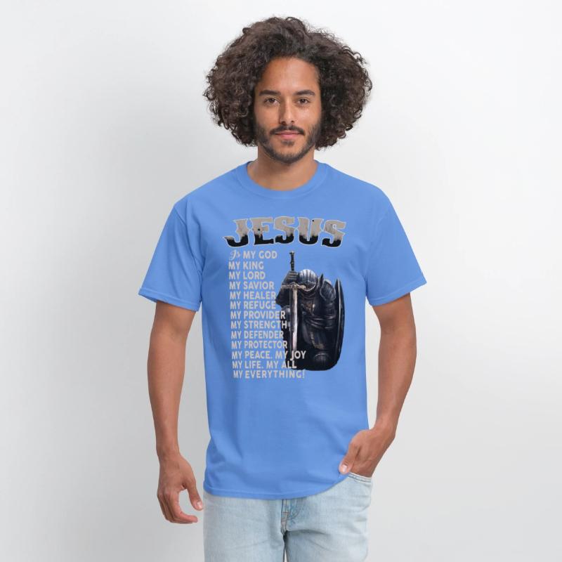 jesus is my godking lord savior healer refuge prov