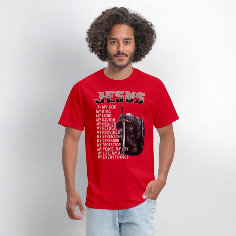 jesus is my godking lord savior healer refuge prov