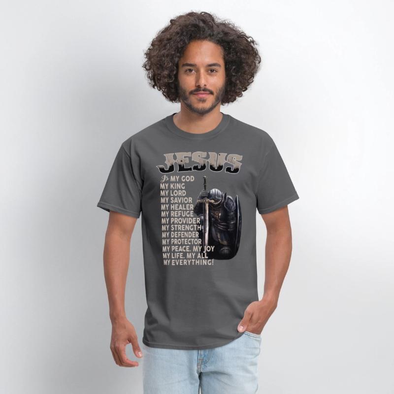 jesus is my godking lord savior healer refuge prov