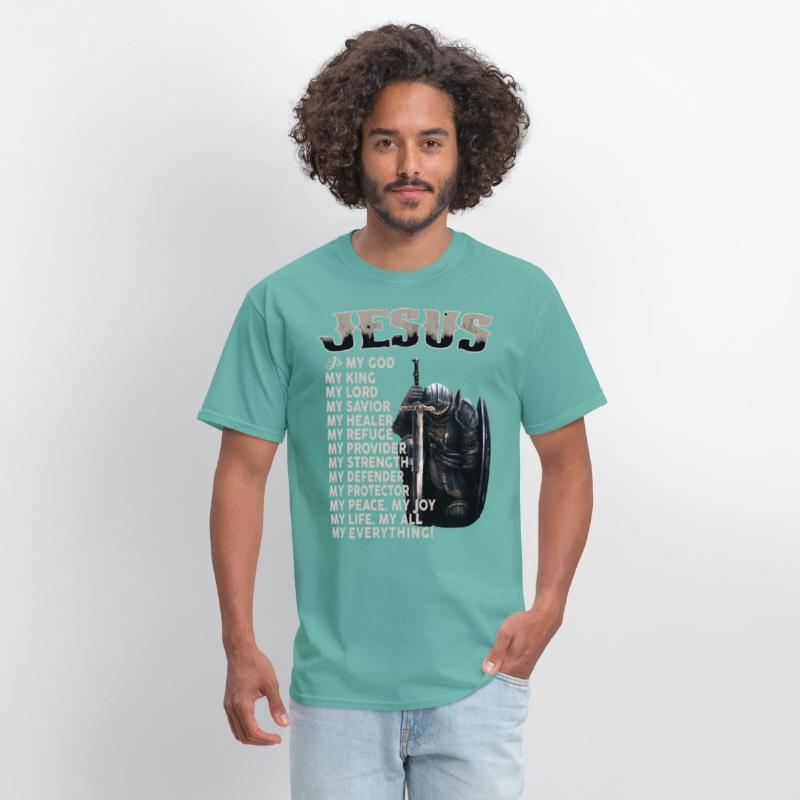 jesus is my godking lord savior healer refuge prov