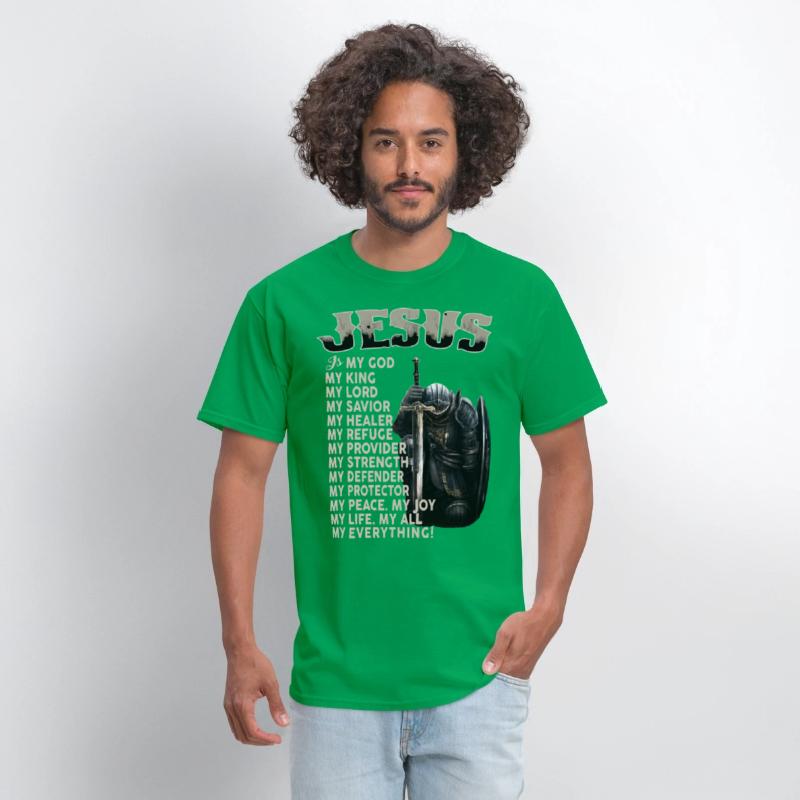 jesus is my godking lord savior healer refuge prov