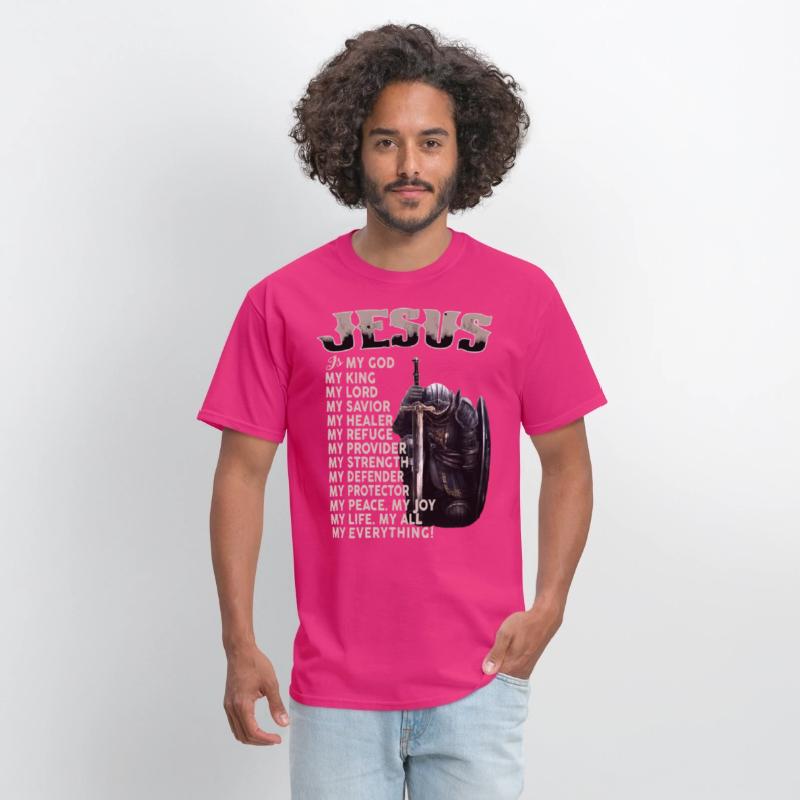 jesus is my godking lord savior healer refuge prov