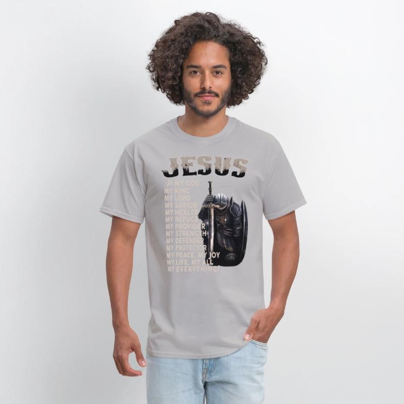 jesus is my godking lord savior healer refuge prov