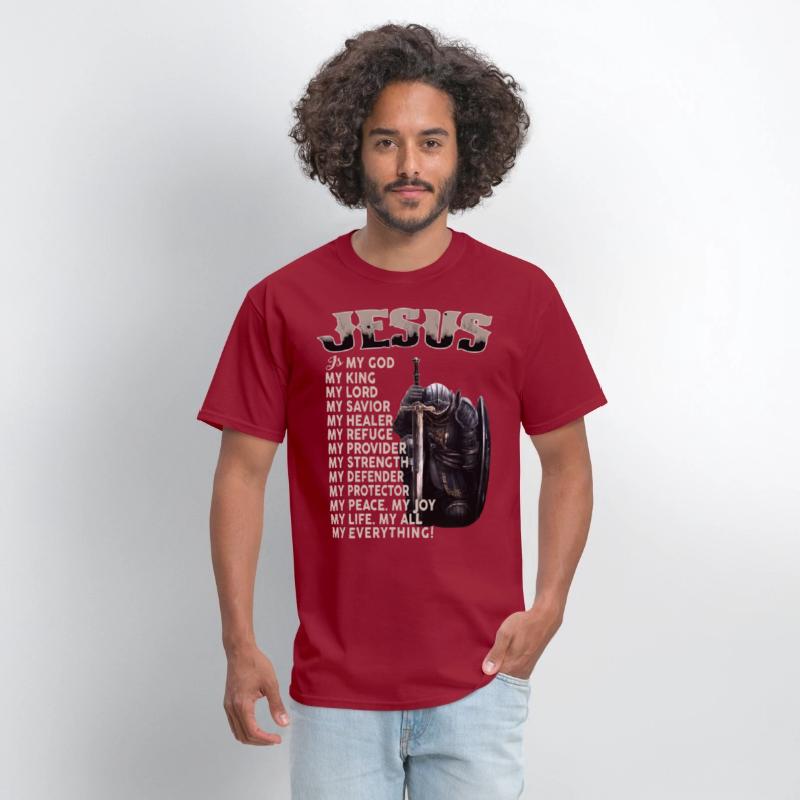 jesus is my godking lord savior healer refuge prov