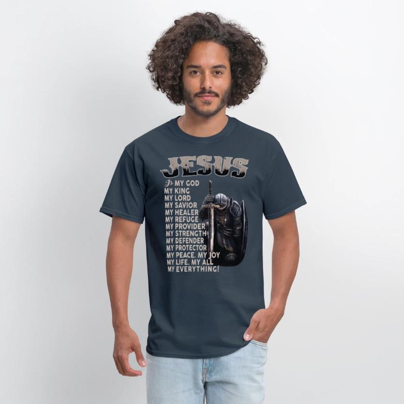 jesus is my godking lord savior healer refuge prov