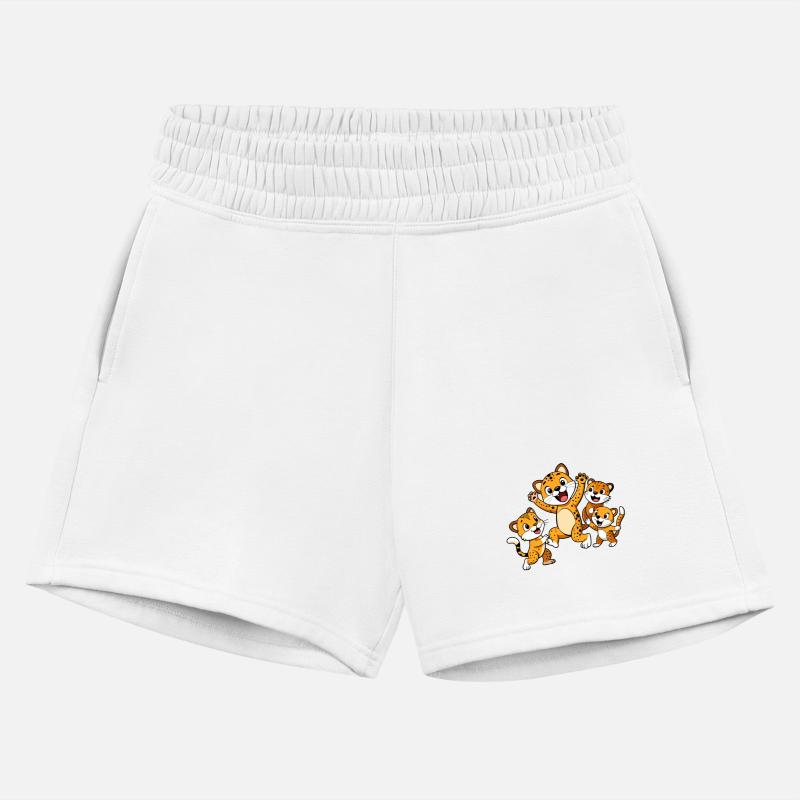 Jubilant Jaguarundi Playing with Siblings