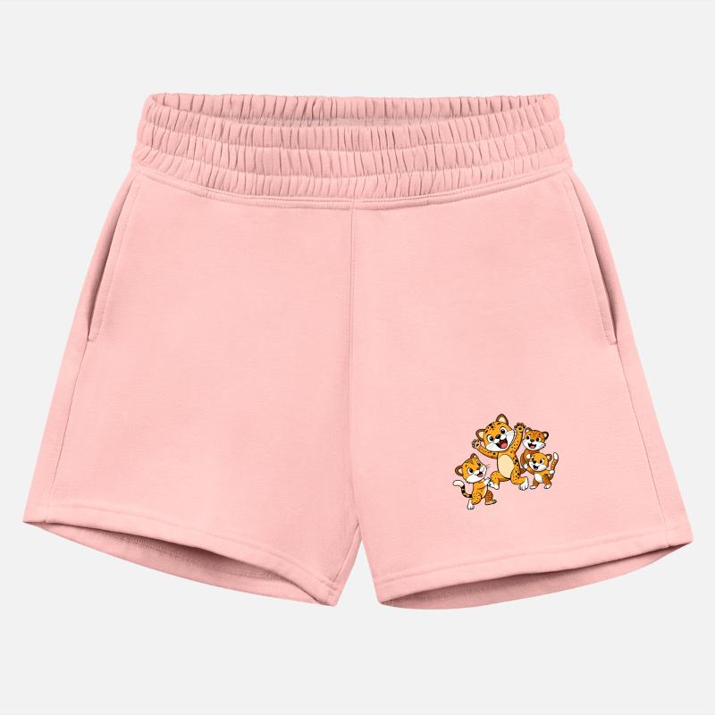 Jubilant Jaguarundi Playing with Siblings