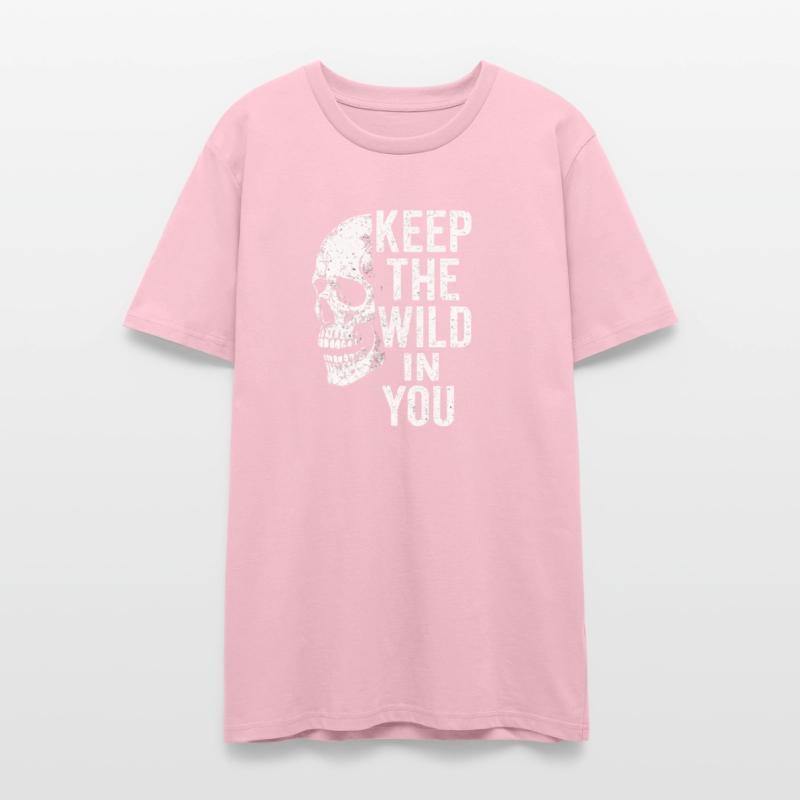 Keep the Wild in You Skull T-Shirt