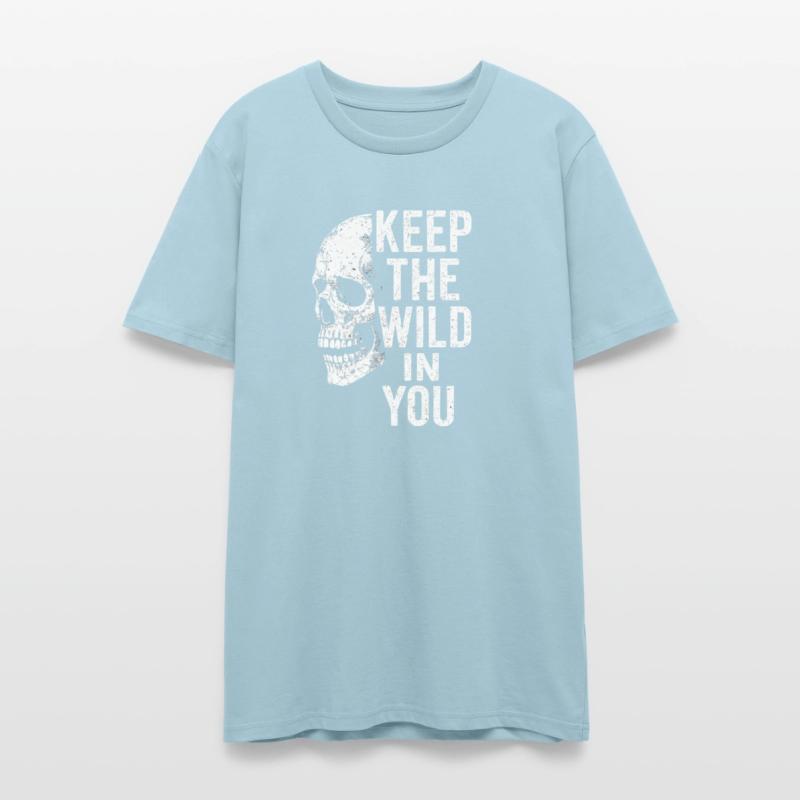 Keep the Wild in You Skull T-Shirt