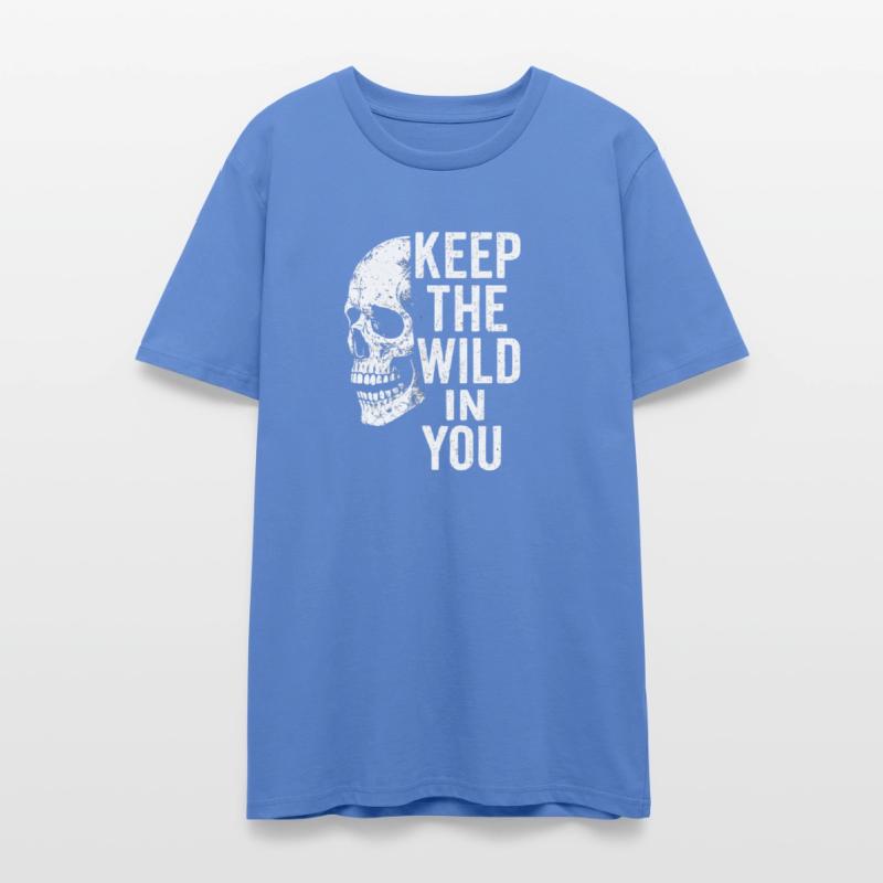 Keep the Wild in You Skull T-Shirt