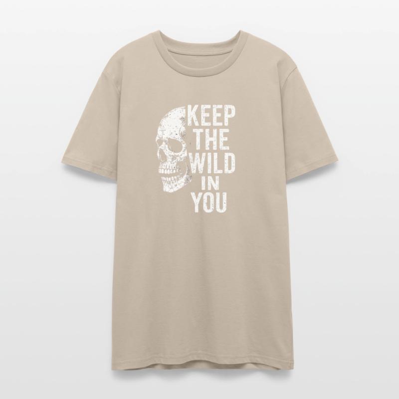 Keep the Wild in You Skull T-Shirt