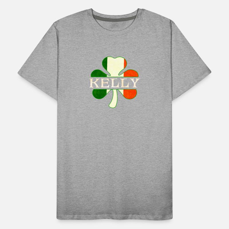 Kelly Irish Surname Ireland Flag Shamrock