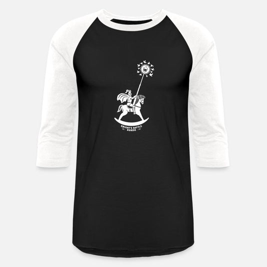 knight's battle wooden horse T-shirt