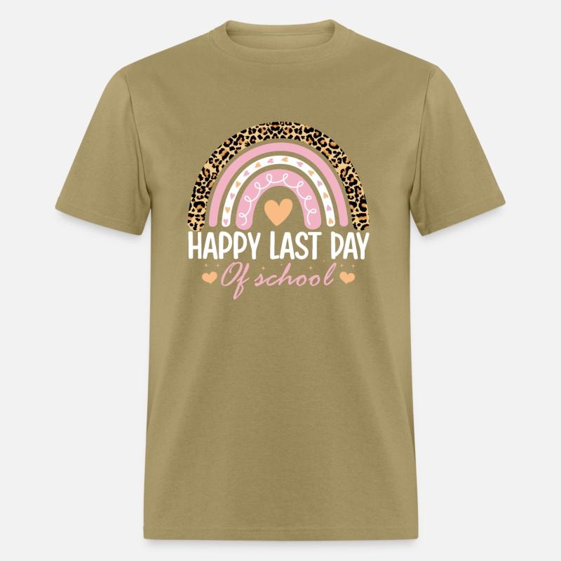 Leopard Rainbow Last Day Of School Teacher gift