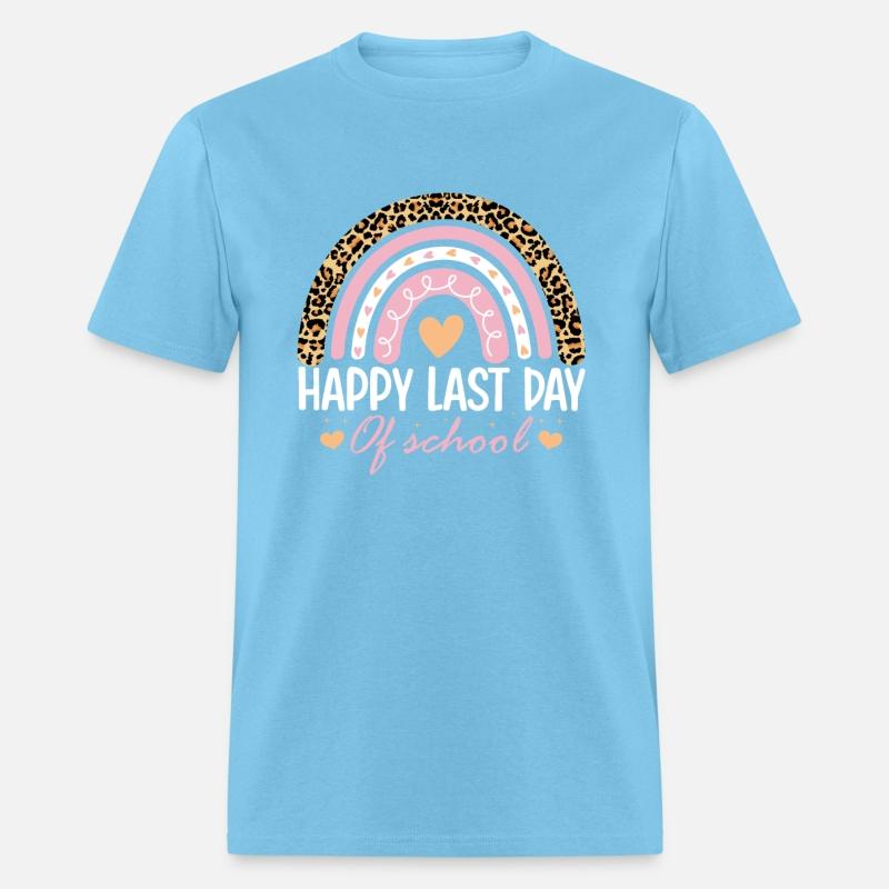 Leopard Rainbow Last Day Of School Teacher gift