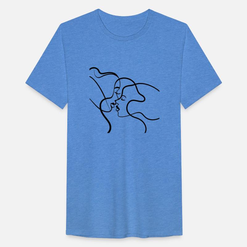 Lesbian Couple Line Art