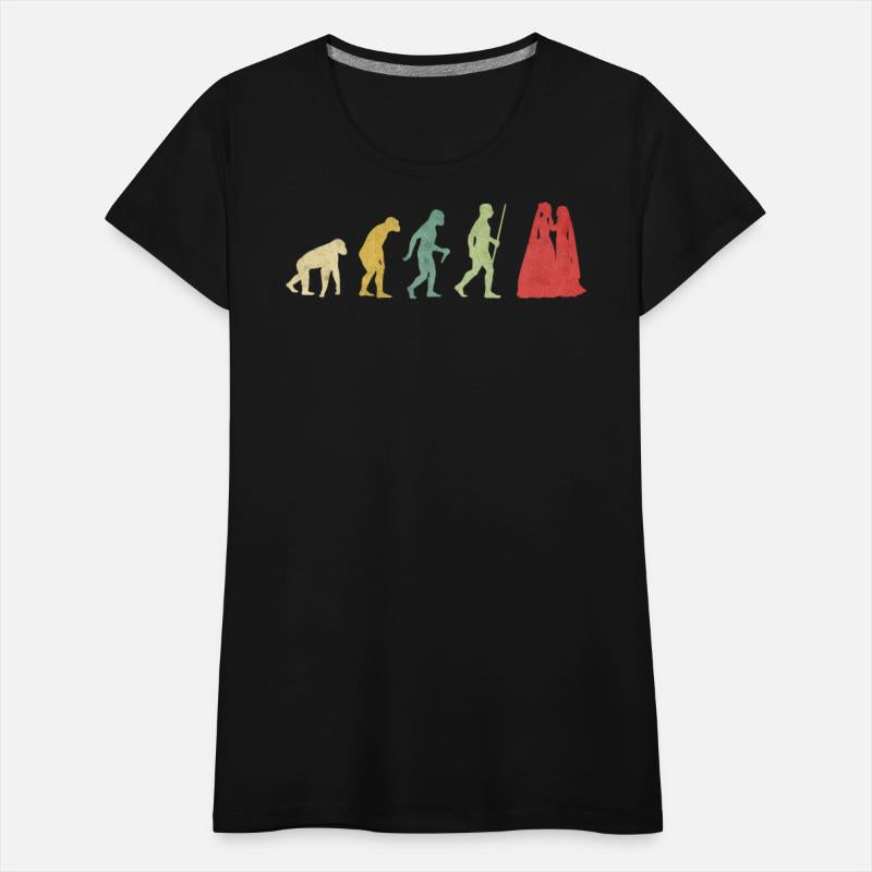 Lesbian Couple Romantic Wedding Wife Evolution