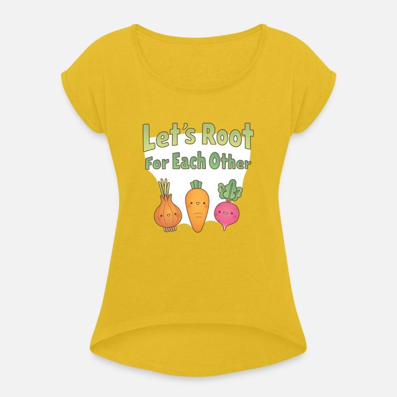 Lets Root For Each Other Vegetables Pun