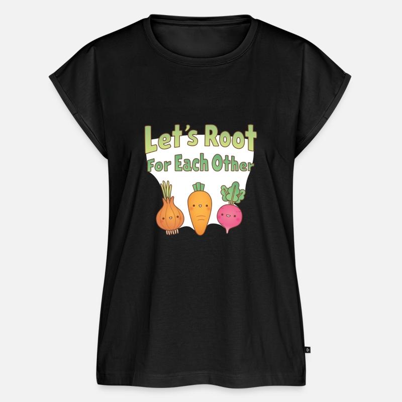 Lets Root For Each Other Vegetables Pun
