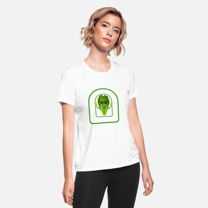 Lettuce Vegetable Shirt, Romaine Calm Tee,