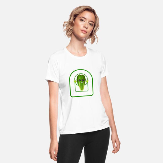 Lettuce Vegetable Shirt, Romaine Calm Tee,