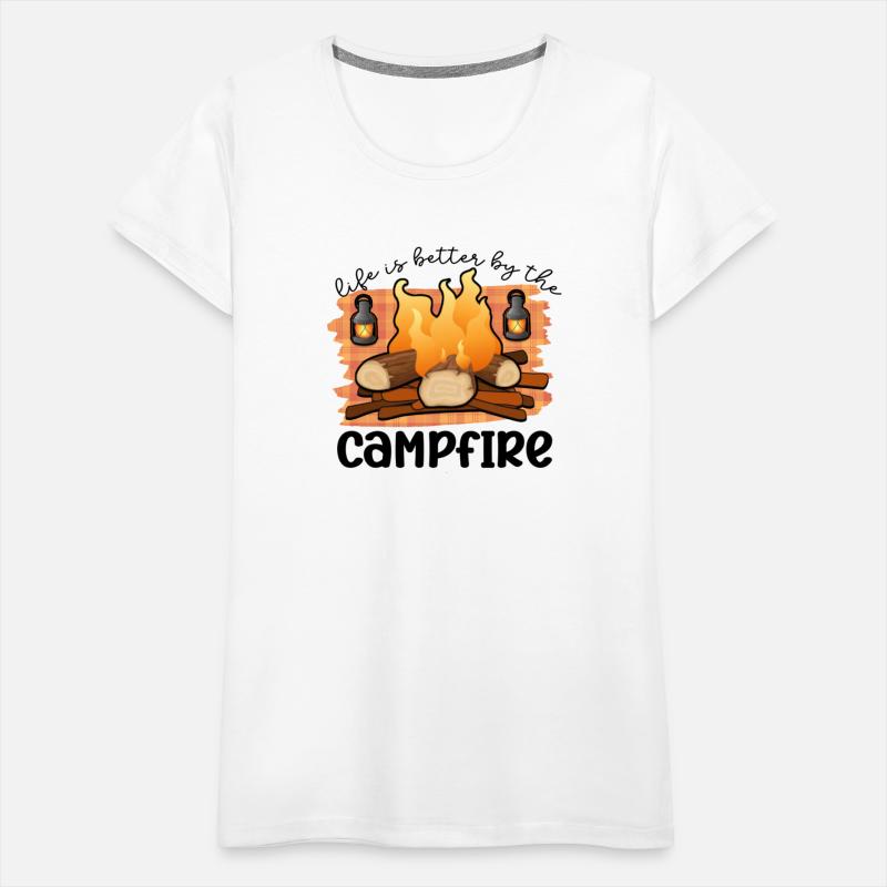 life is better by the campfire