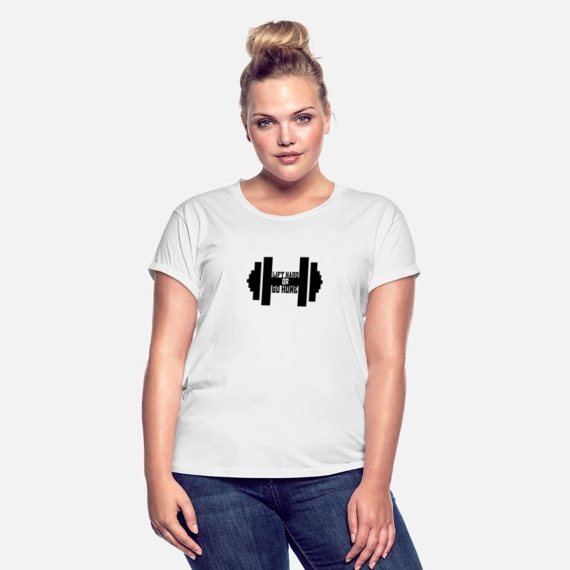 Lift Hard Or Go Home T-Shirt - Funny Gym Weight